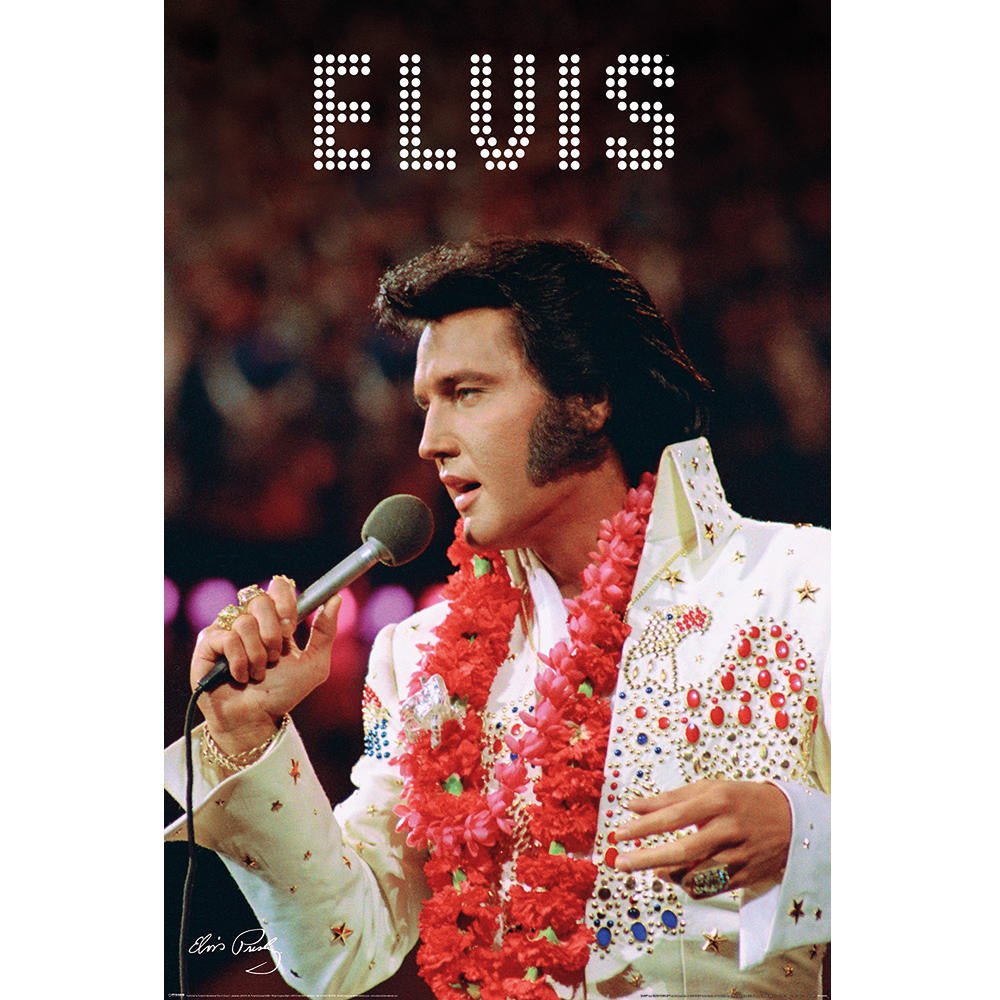 ELVIS PRESLEY エルヴィスプレスリー (生誕 90周年 ) - Vegas / 世界限定2000枚 / ポスター - PGS